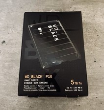 WD External BLACK P10 Game Drive 5TB Gen 1 [WDBA3A0050BBK-WESN] NEW-Sealed!!!