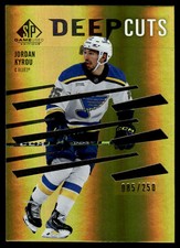 2023-24 SP Game Used Deep Cuts Jordan Kyrou 085/250 St. Louis Blues #DC-97