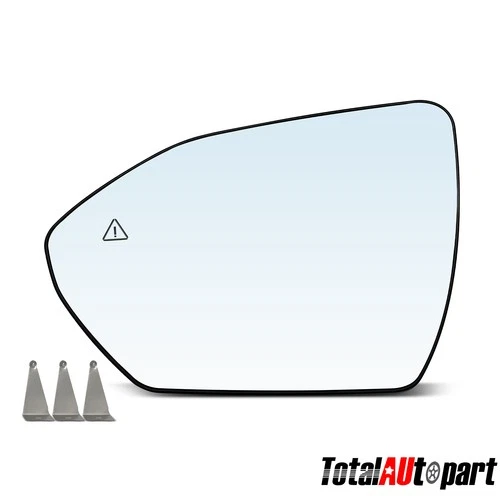 Mirror Glass w/ Heated & Blind Spot Detection for Hyundai Tucson 22-24 Driver