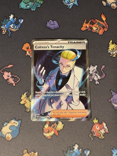 Pokémon Cards Colress’s Tenacity 087/064 Full Art Shrouded Fable - (NM) - Picture 1 of 6
