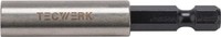 Tecwerk Bithalter 1/4 Zoll F 6,3 1/4 Zoll C 6,3 Magnet L.60Mm Bithalter