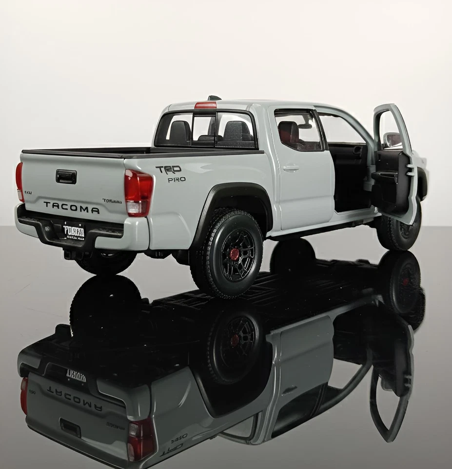 Toyota Tacoma TRD 2023 Pickup 1:27 Diecast Model Car - Juguete SUV Coleccionable Regalo Foto 3 de 4