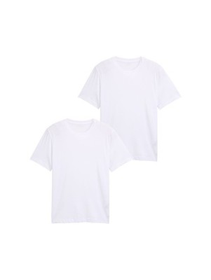 Tom Tailor Herren T-Shirt ''DOUBLE PACK CREW-NECK'' - Regular Fit -S M L XL XXL 3X
