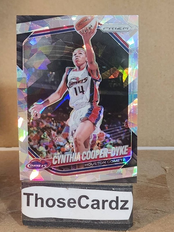 2025 Panini WNBA Cracked Ice Prizms #71 Cynthia Cooper-Dyke
