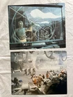 Lot Of (2) Vintage 1980 Star Wars ESB Hoth Rebel Base Movie Theater Lobby Cards