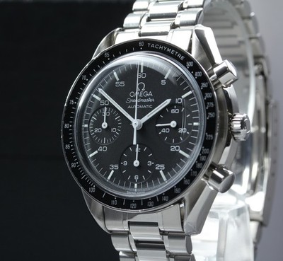 Omega Serviced 2026 3510.50 Speedmaster Reduced 39mm Black Dial AT Mens Watch