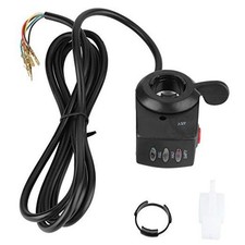 Electric Bike Throttle,6 Wires Thumb Throttle Speed Control Assembly with