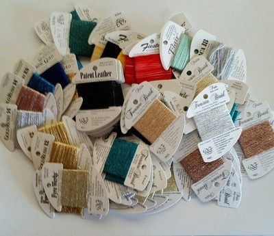 Rainbow Gallery Thread Needlepoint Cross Stitch Embroidery You Choose Singles