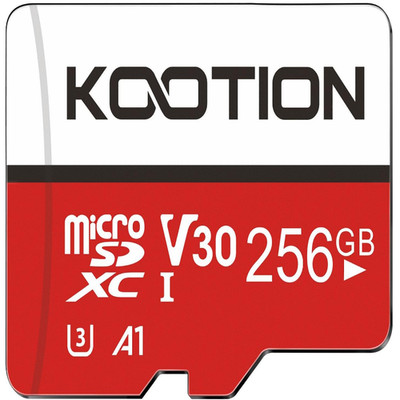 KOOTION 256GB Micro SD Karte UHS-I U3 100MB s