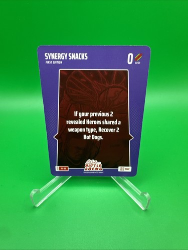 Bo Jackson Battle Arena 2026 Play 30 Synergy Snacks PL-30 SP 1st Edition