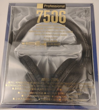 Vintage Sony MDR-7506 Professional Studio Monitor Headphones NOS Sealed