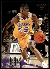 1996-97 Fleer Eddie Jones Los Angeles Lakers #55