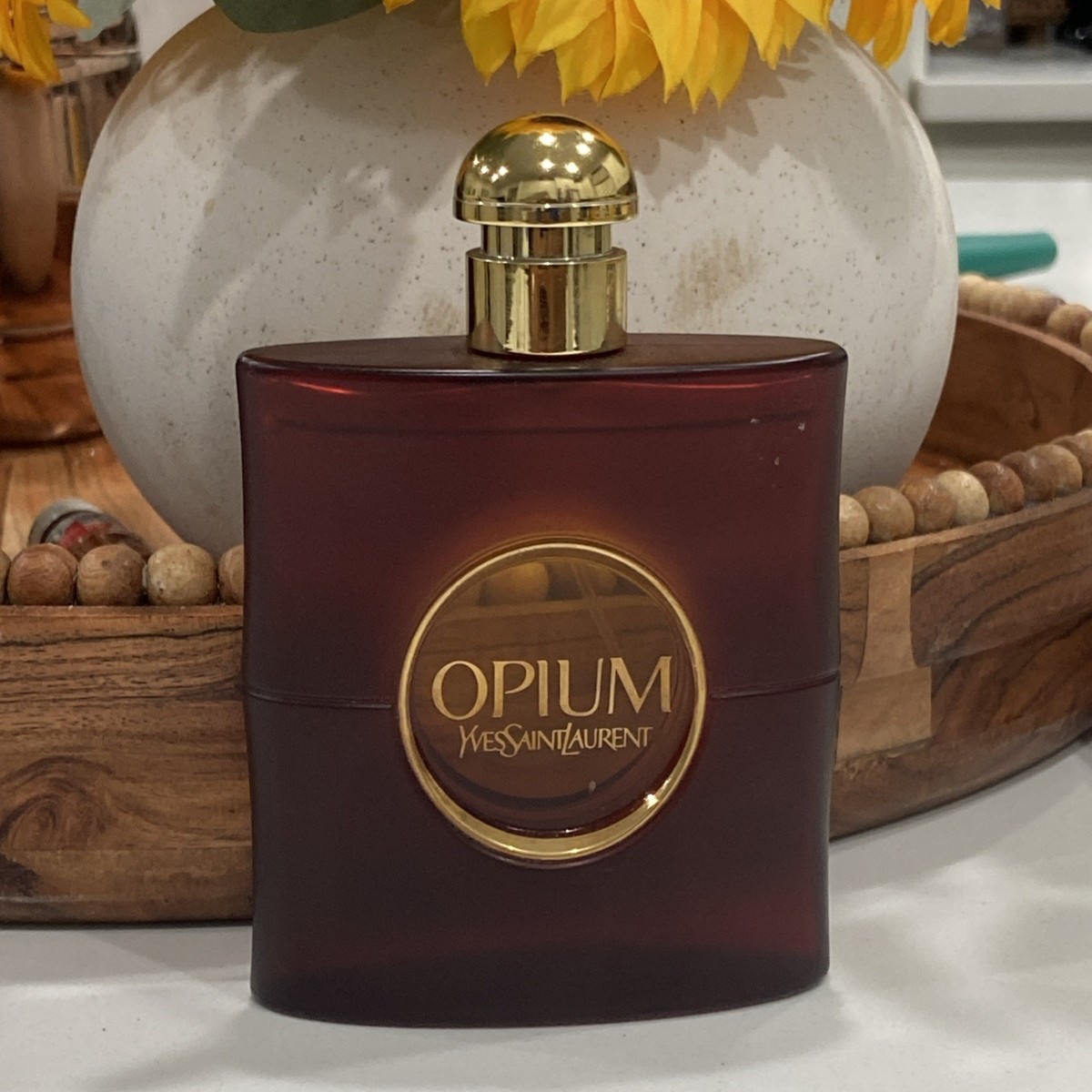 YVES SAINT LAURENT OPIUM 香水 ヴィンテージ Vintage YSL Opium Yves Saint Laurent Perfume Spray 3 oz 90ml ~90