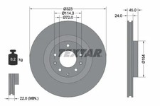 Disque de frein Mazda RX8