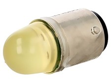 LY-BA15D-12AC/DC LED-Leuchten gelb BA15D 12VDC 12VAC POLAM-ELTA