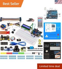 Arduino Starter Kit with 28 Lessons, 160 Components for Beginners  Engineers