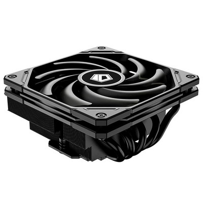 ID-COOLING IS-55 Black CPU Cooler Low Profile 57mm Height Air All 