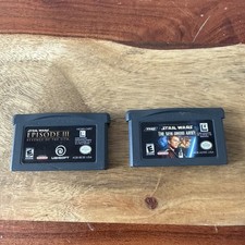 Star Wars Revenge Of The Sith &  New Droid Army, 2 Game Lot, Nintendo GBA