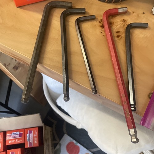 5 Hex Allen Wrenches Mix Set - Picture 9 of 9