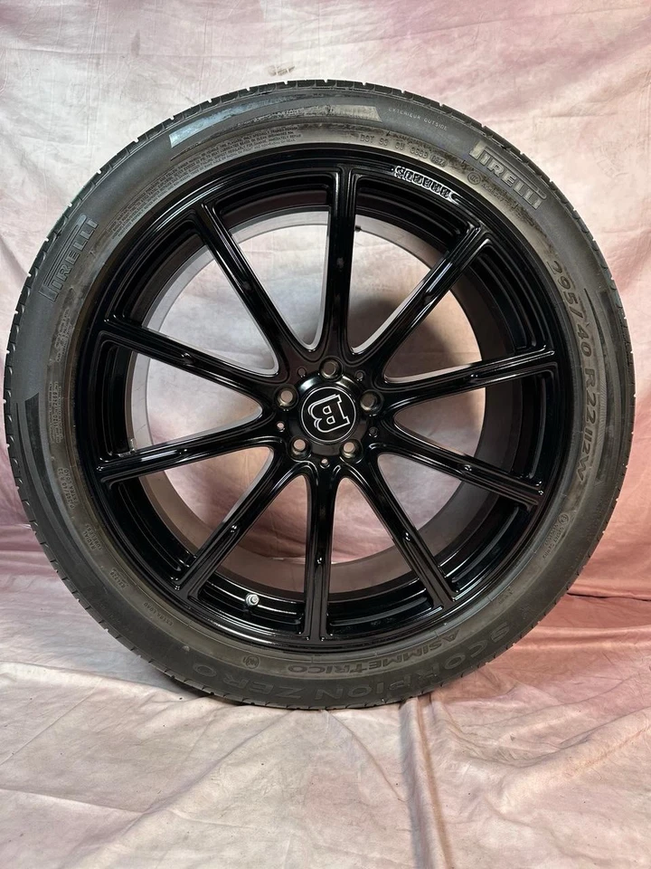 BRABUS MONOBLOCK Z PLATINUM 22 Zoll Radsatz Felgen Original - Bild 4 von 4