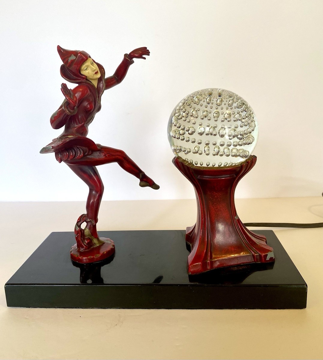 JB Hirsch/GERDAGO/Art Deco/Harlequin/PIXIE/MURANO Bullicante Globe