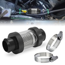 For 1 12 Hose Vehicles Inline Heater Core Coolant Filter Inspection System Us