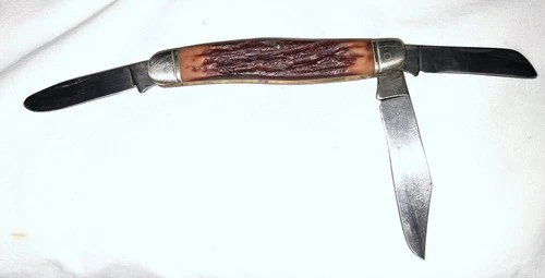 Vintage Camillus BSA knife 3 Blade - EXTREMELY SHARP - product listing photo