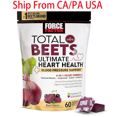 1-4 Pack Total Beets Ultimate Heart Health Pressure Blood Support Chews