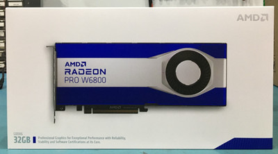 Brand New -  AMD Radeon PRO W6800 32GB GDDR6 GPU.
