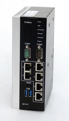PROFIBUS RS-ICS-6280 DIN RAIL INDUSTRIAL GRADE NETWORK APPLIANCE WITH INTEL ATOM