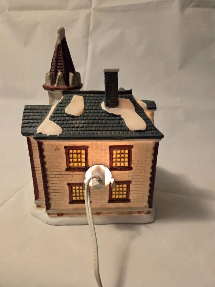 Lighted Christmas House Ornament By Santa's Work Bench Collection - Image 3 of 4