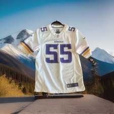 Nike NFL Players On Field Minnesota Vikings #55 Barr White Jersey | Men’s S