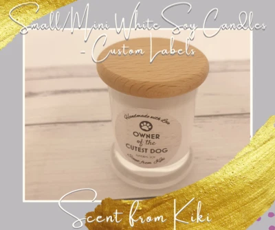 White Small 47 Mini Soy Candles With Wooden Lids Decorative Accessories Gumtree Australia Port Adelaide Area Ferryden Park 1253019250
