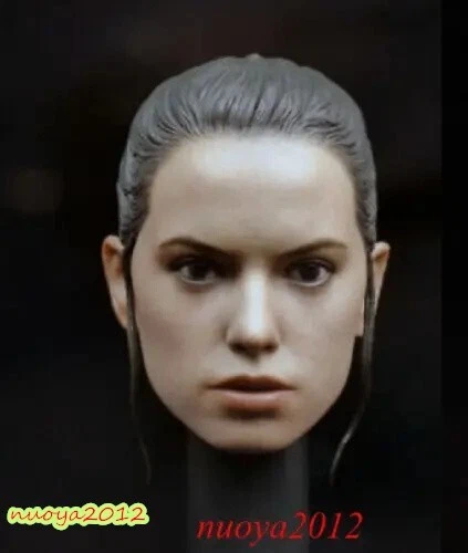 Figura de acción 1/6 cabeza esculpida actriz Rey celebridad Daisy Ridley mujer para 12 pulgadas Foto 4 de 4