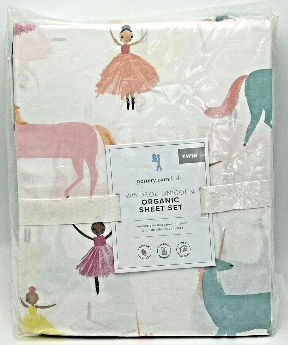 Pottery barn top kids ballerina sheets