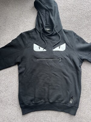 Fendi Monster Eyes Hoodie Size 48 Worn once UK