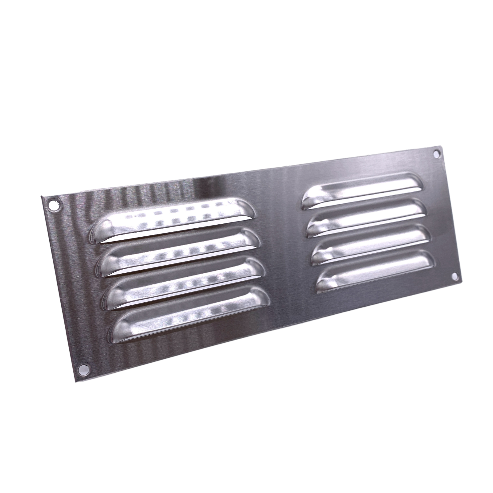 Air Vent Cover Louvre Grille Stainless Steel Metal Duct Ventilation UK