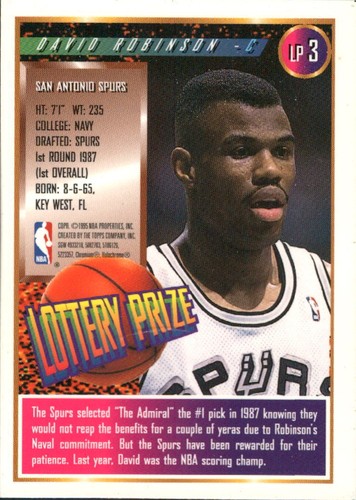Tarjeta de baloncesto de la NBA Topps Finest Lottery Prize 1994-95 - Tú eliges - Imagen 7 de 31