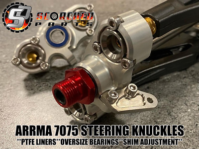 Achsschenkel vorne Paar - für Arrma Limitless/Infraction/Typhon