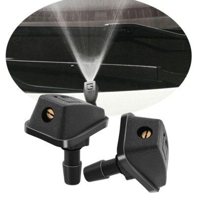 #ad Clickamp;Fit Universal Windshield washer nozzles Adjustable Wiper water Sprayers $13.99