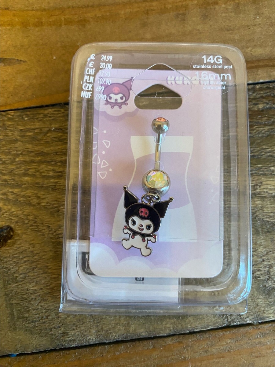 Hello Kitty Belly Bar Claire's Belly Piercings Stainless