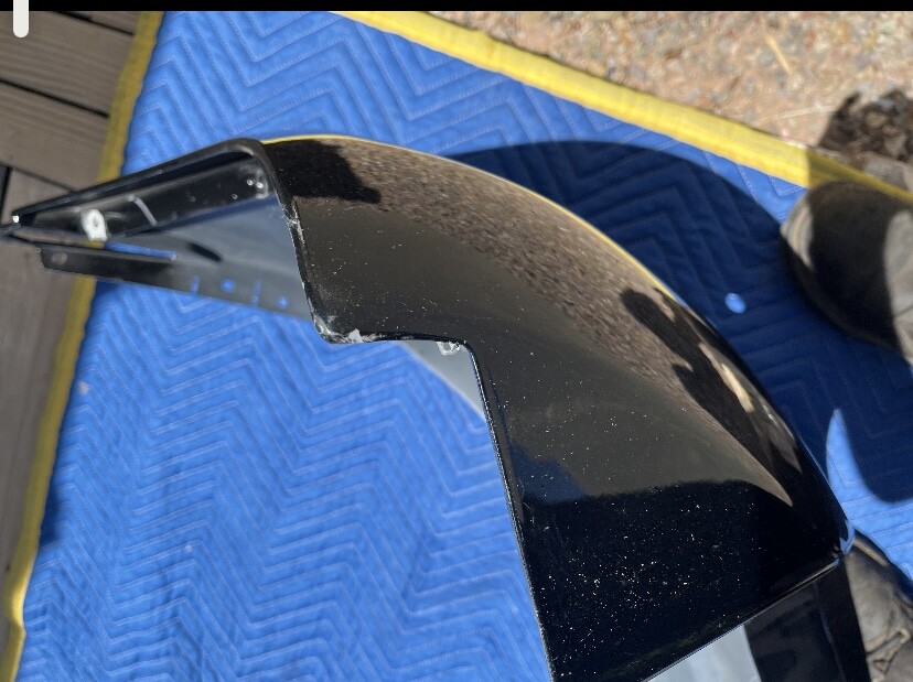 OEM 2012 2013 2014 McLaren MP4 12C Rear Bumper Cover Black 11A4701CP 11A4699CP