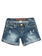 Hydraulic Bailey Womens Distressed Denim Shorts W/ Rhinestone Pockets Size 9/10