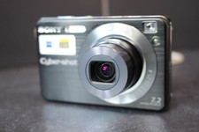 Sony Cyber-Shot DSC-W115 7.2MP Digital Camera - Black