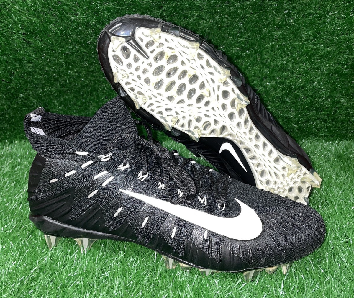 Size 11.5 Nike Alpha Menace Elite TD Black Football Cleats AJ6547-002 New Nike Alpha Menace 4 Shark Football Cleats (Wide). Nike.com main image 3