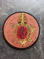 Viking Wooden Shield Velhalla Shield Knight Medieval Warrior Cosplay Larp gift