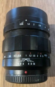 Voigtlander Nokton 42.5 42.5mm F/0.95 MFT best fastest lens