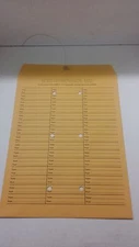 Interoffice Envelope Kraft,  String Seal, Printed both Side, 12 x 16 100 pack 