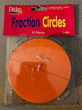 Didax Fraction Circles 41pcs New in Package