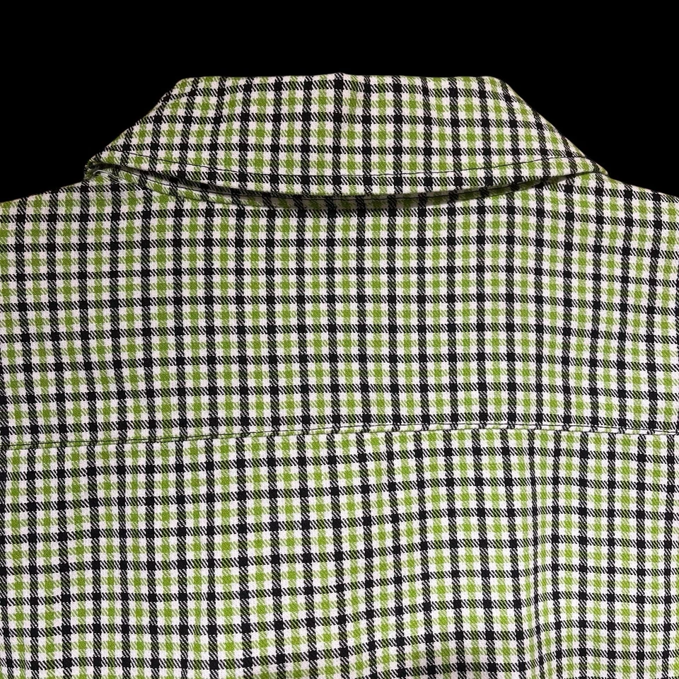 Jaqueta Camisa Obey Azul Marinho Zíper Apple Buzz Multicolor Estilo Médio #121160021 Spg21 - Imagem 3 de 4